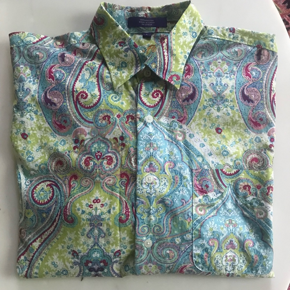 Men’s Paisley Shirt